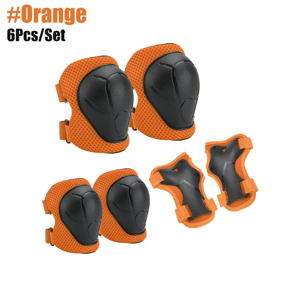 Safety Set with Wrist Guard for Skating Cycling New