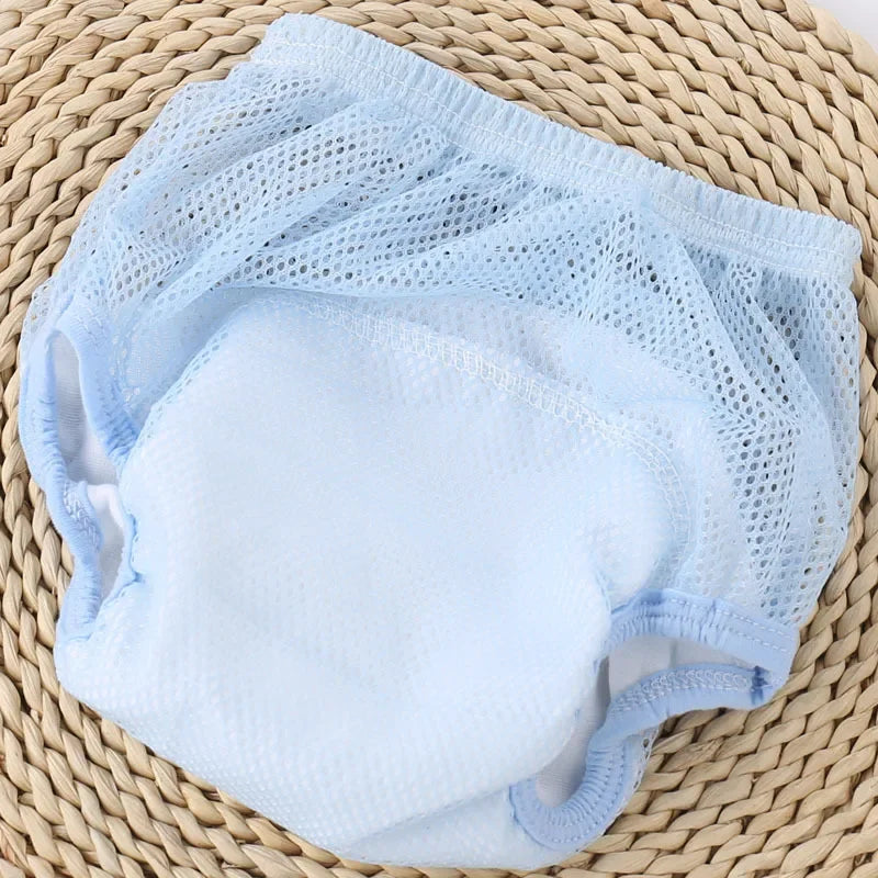 Newborn Baby Reusable Diapers Children Potty Training Panties Cotton Cloth Washable Underwear  Ecological Nappies Infant Panties