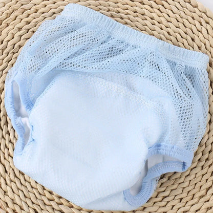 Newborn Baby Reusable Diapers Children Potty Training Panties Cotton Cloth Washable Underwear  Ecological Nappies Infant Panties
