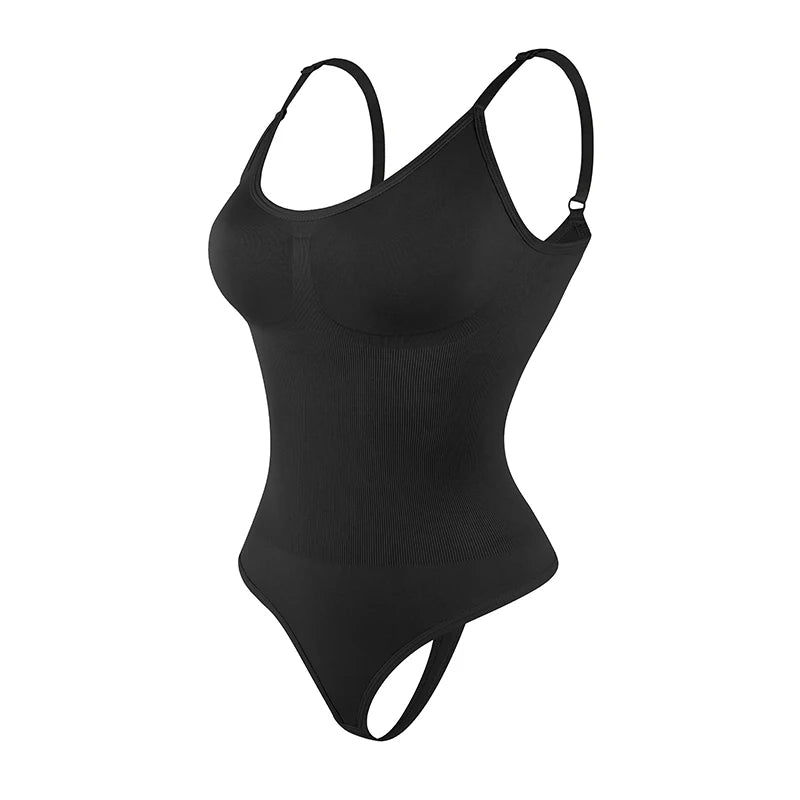Full Body Shaper | All-in-One Slimming Bodysuit with Thong Back