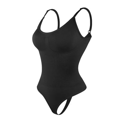 Full Body Shaper | All-in-One Slimming Bodysuit with Thong Back