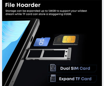 CHUWI Hi10X Pro Tablet 4G LTE Android 13 Widevine L1 10.1"