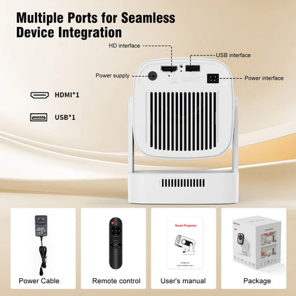 Magcubic HY310 Mini Projector Auto Focus 4K Native 1080P