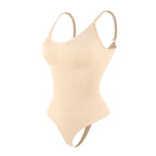 Full Body Shaper | All-in-One Slimming Bodysuit with Thong Back