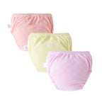 3/6Pcs Baby Diaper Training Pants Kids Underwear for Girls Boys Washable Infant Cloth Diapers Reusable Nappies Toddler Shorts