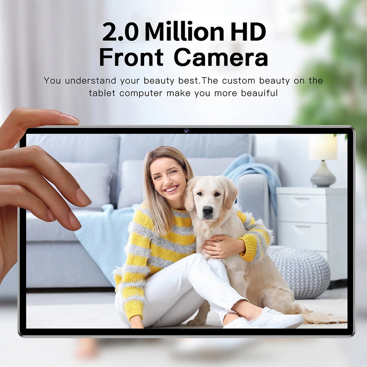 P37 Global Version 10.1 Inch Tablets Octa Core Android 11, 4GB+64GB,