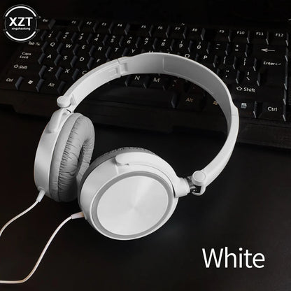 Wired Headphones Over Ear Headsets HD Sound Bass