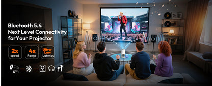 XGODY 720P Smart Projector: Your Plug-and-Play Home Cinema