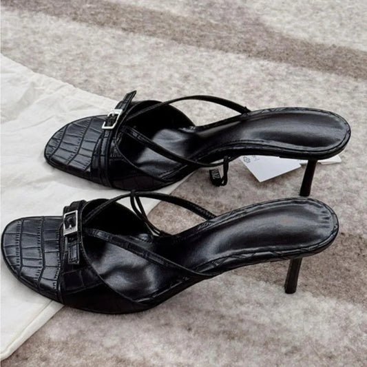 Fashion Sandals Pumps Shallow Sexy Slides Stilettos