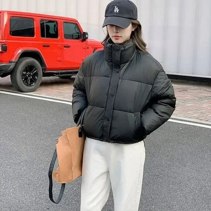 Loose Casual Parkas Woman