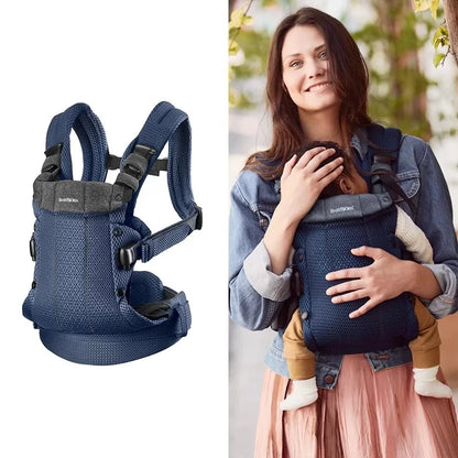 BabyBjorn Baby Carrier in 3D Mesh | Ergonomic 3-in-1 Design Supporting Newborns and Toddlers (7-40 Pounds)