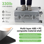 AIWEIN Aluminium Frame Suitcase PC Hard Shell