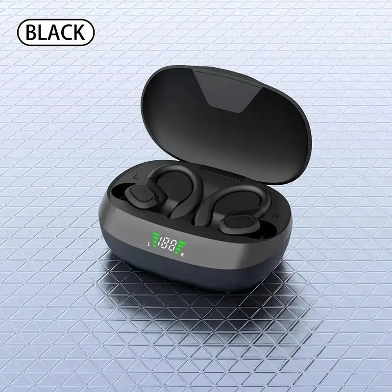 Secure-Fit Sports Earbuds | Hi-Fi Sound, Waterproof, TWS with Mic
