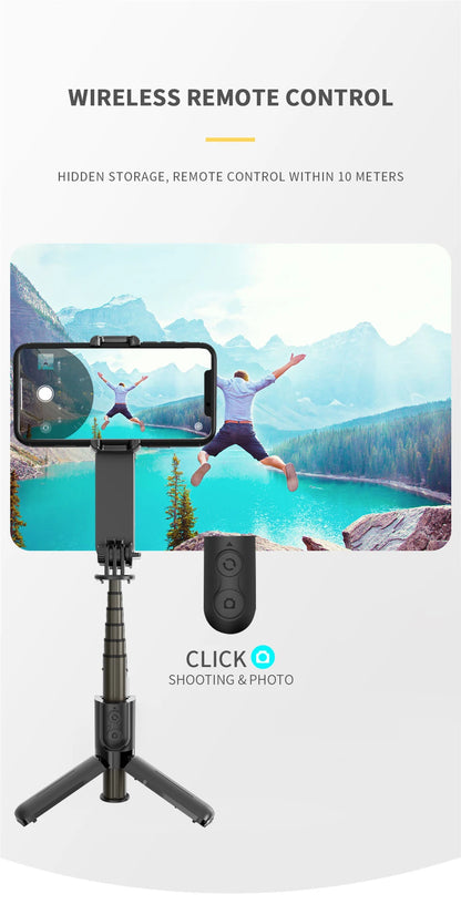 Gimbal Stabilizer For iPhone Android Cell Mobile Phone