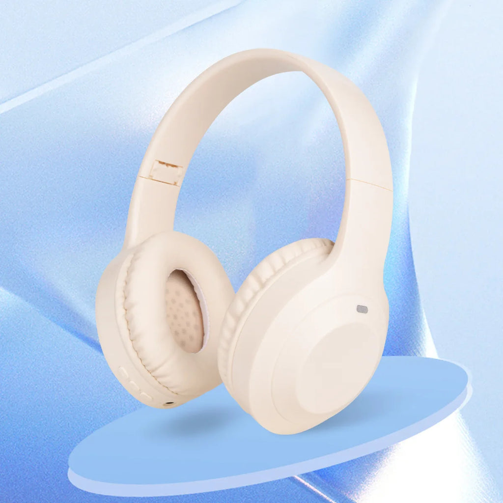 AuraWave Over-Ear Headphones - Wireless Hi-Fi for Gaming & Sports
