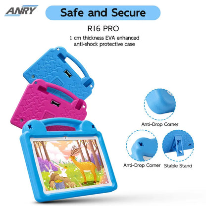ANRY 2025 Kids Tablet Android 15 10.1 Inch A523 2.0GHZ 8GB