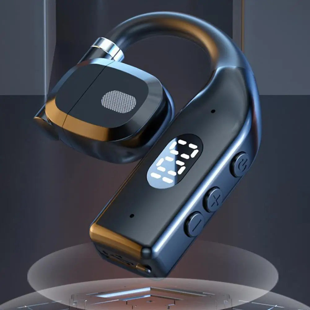 Earhooks Wireless Bluetooth 5.4 Headphones Gaming Sports Headset HiFi Stereo Noise Reduction Earbuds Earphone With Microphone