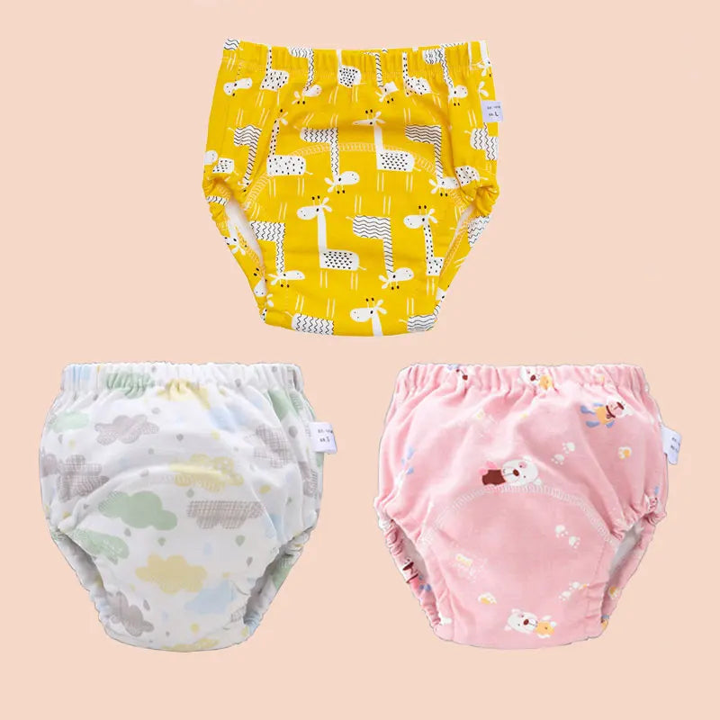 Baby Reusable Diapers Panties Potty Training Pants For Children
