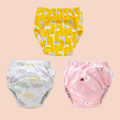 Baby Reusable Diapers Panties Potty Training Pants For Children