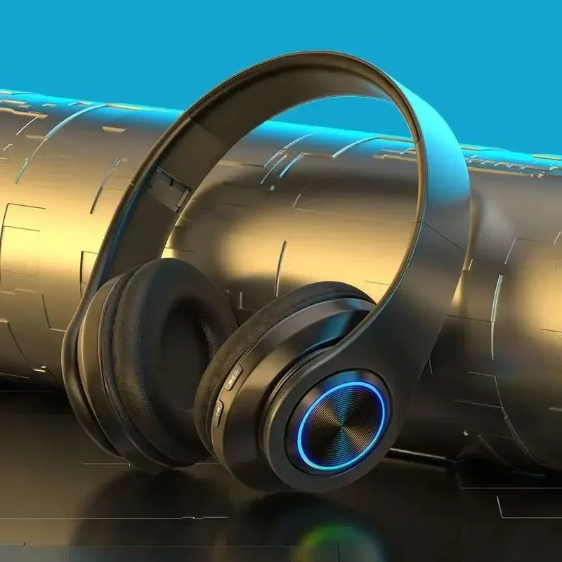 VIKEFON ANC Wireless Headphones - 30H Playtime, Foldable Over-Ear Design