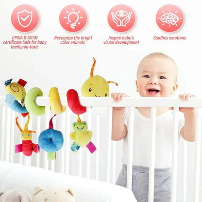 Baby Crib Hanging Rattles Toys Car Seat