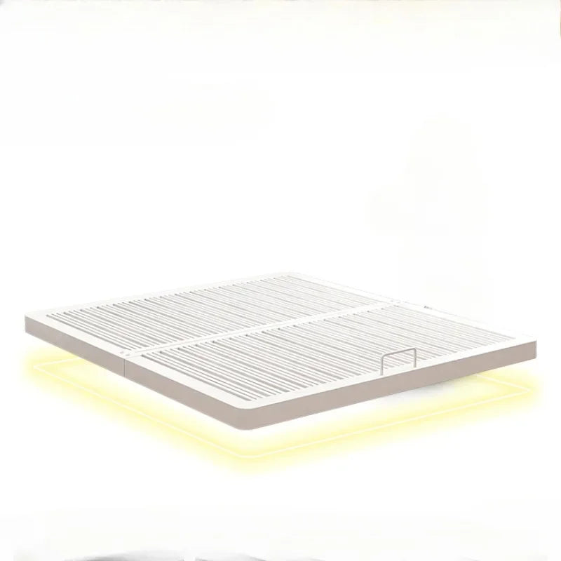 Platform Floating Metal Frame Bed