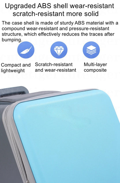 Can boarding suitcase Can sit and ride children's trolley bags lazy slip walker children's travel