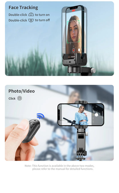 Selfie Stick Phone Gimbal Stabilizer For iPhone Android