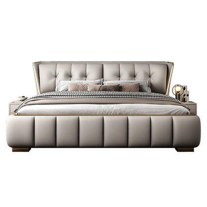 Double Unique Bed Aesthetic Bedroom Luxury Fancy Headboards Bed Frame King Sized Muebles Para El Hogar House Accessories