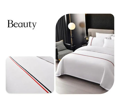 Hotel Collection Bedding Set - Solid Color, Wrinkle-Free, All-Season