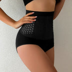 Flarixa Seamless Women's High Waist Abdomen Control Panties