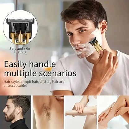 T9 Dragon-Carved Hair Clipper for Men