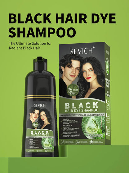 Rosemary Black Hair Dye Shampoo 500ml
