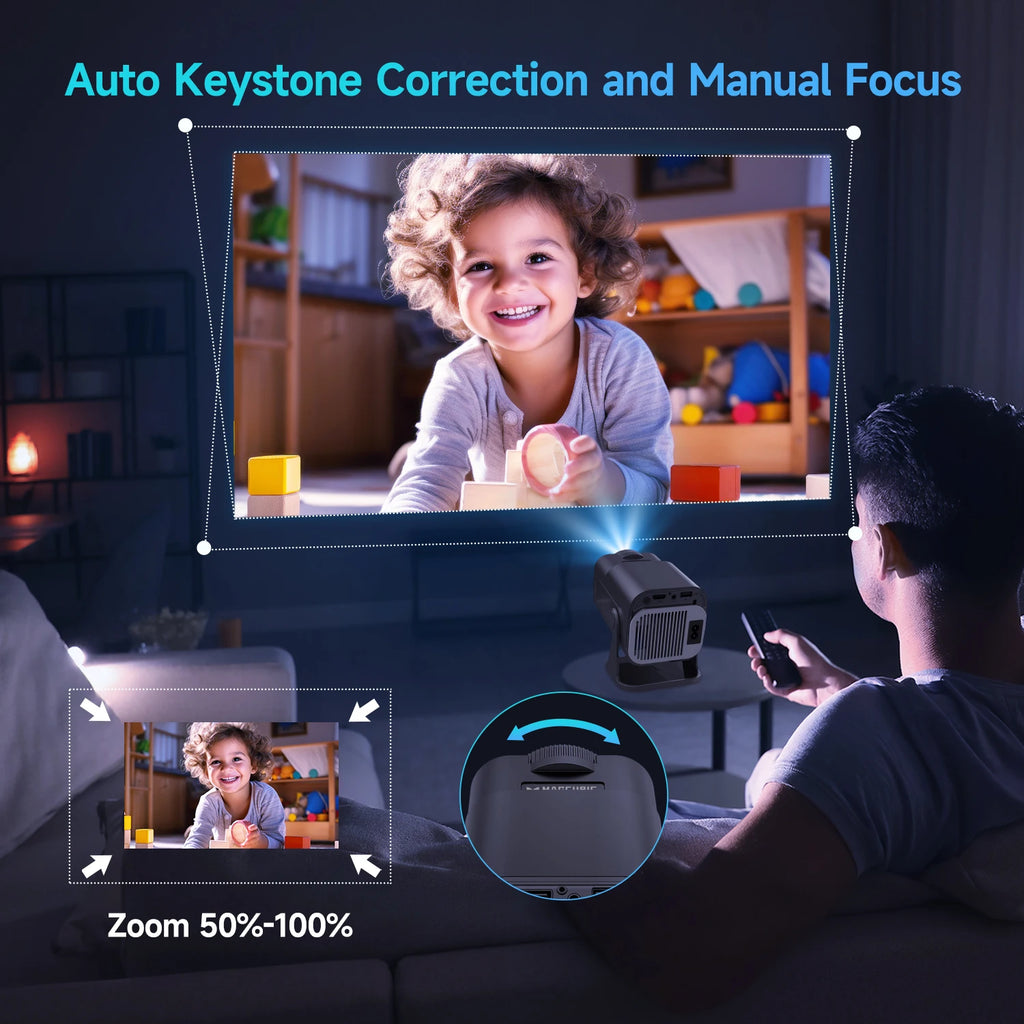 Magcubic HY320 Native 720P Android 11 Smart Projector
