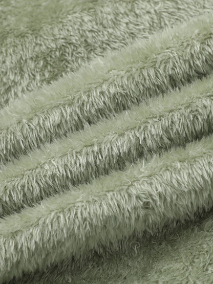 Women's Hooded Fleece | Mid-Long Windproof Coat