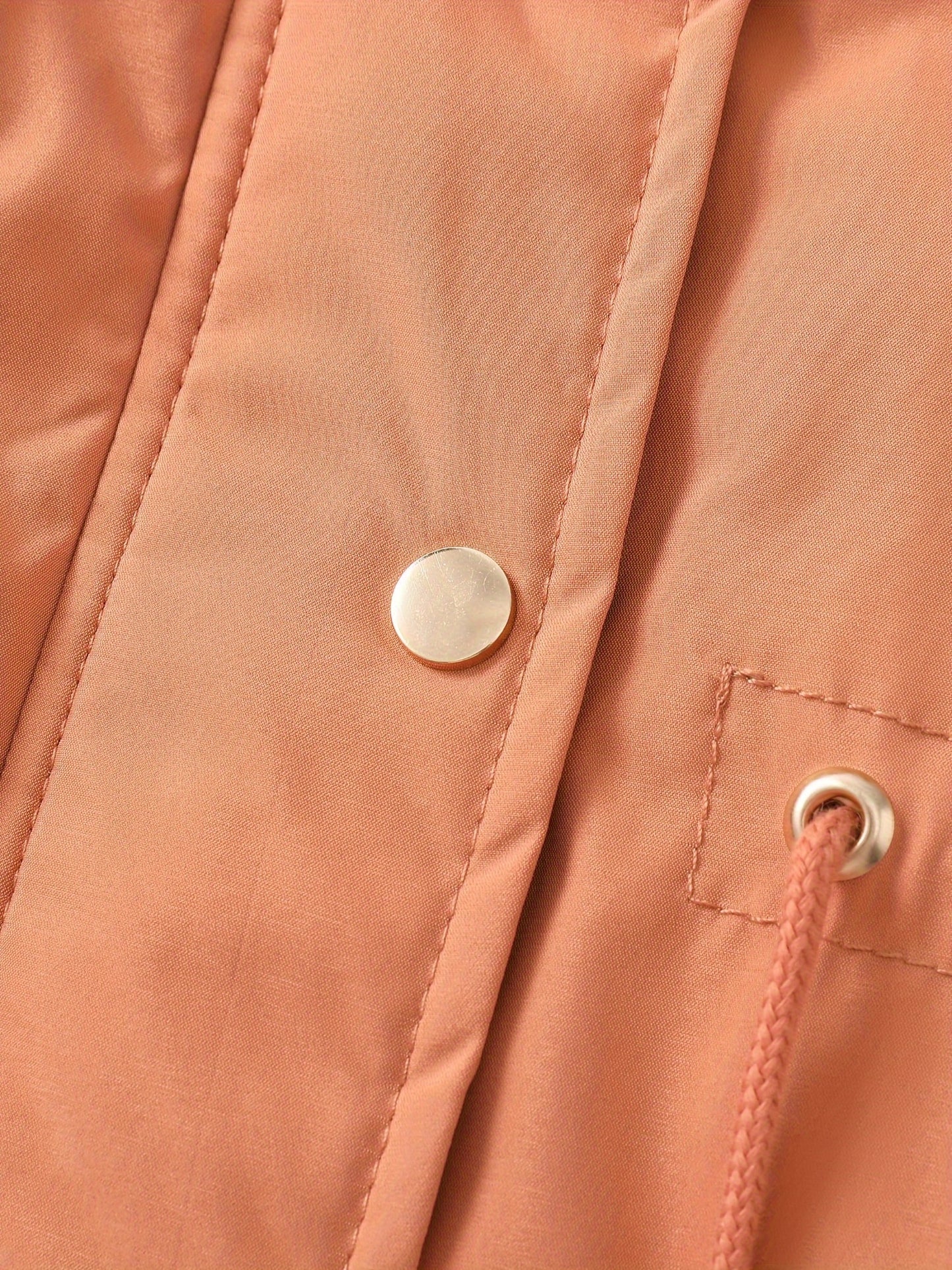 Women's Hooded Fleece | Mid-Long Windproof Coat