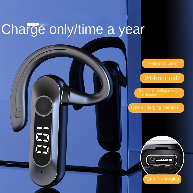 Secure-Fit Sport Earbuds | BT 5.2, 20H Battery, Noise Cancelling Mic, IP5 Rated