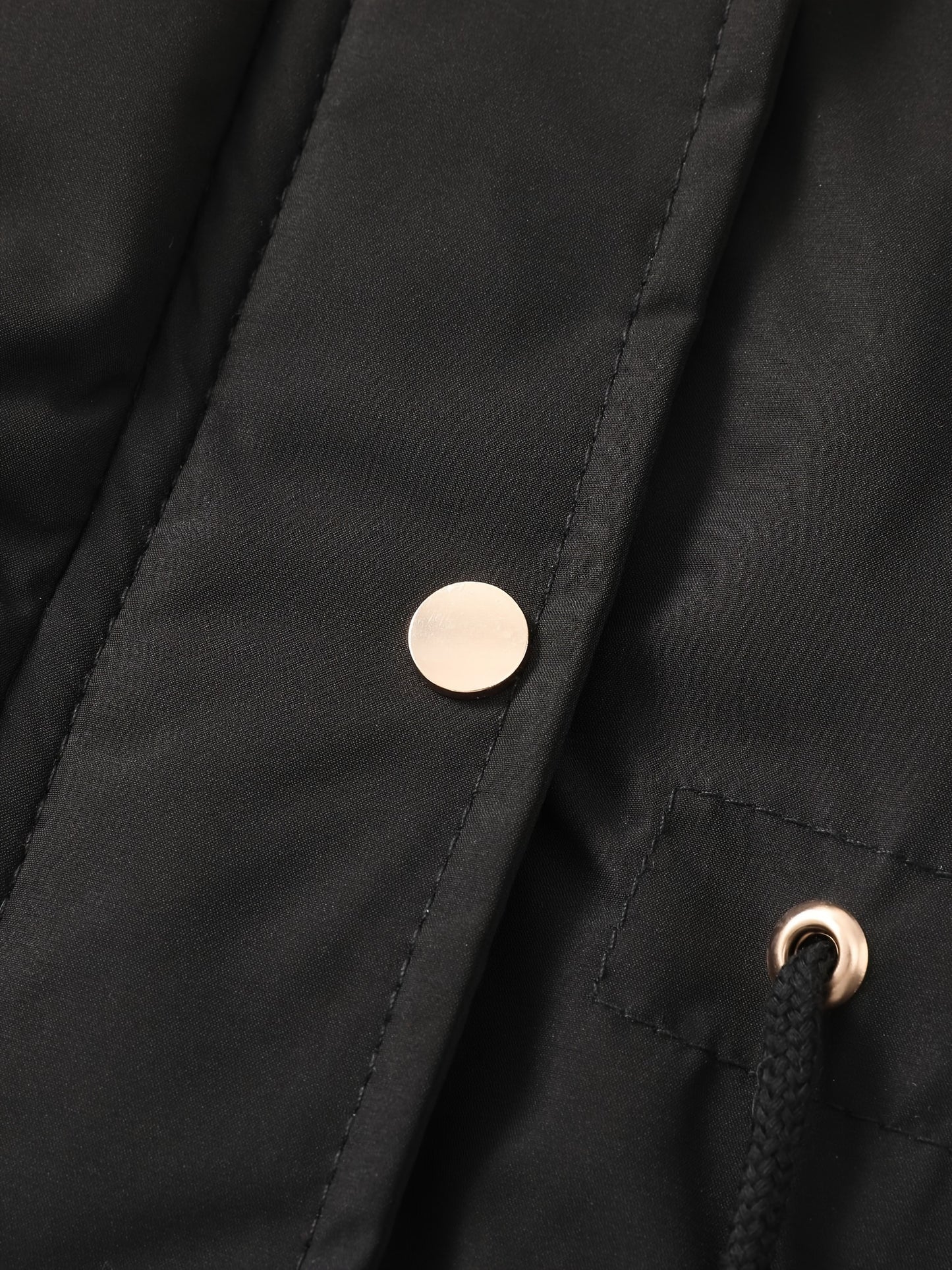 Women's Hooded Fleece | Mid-Long Windproof Coat