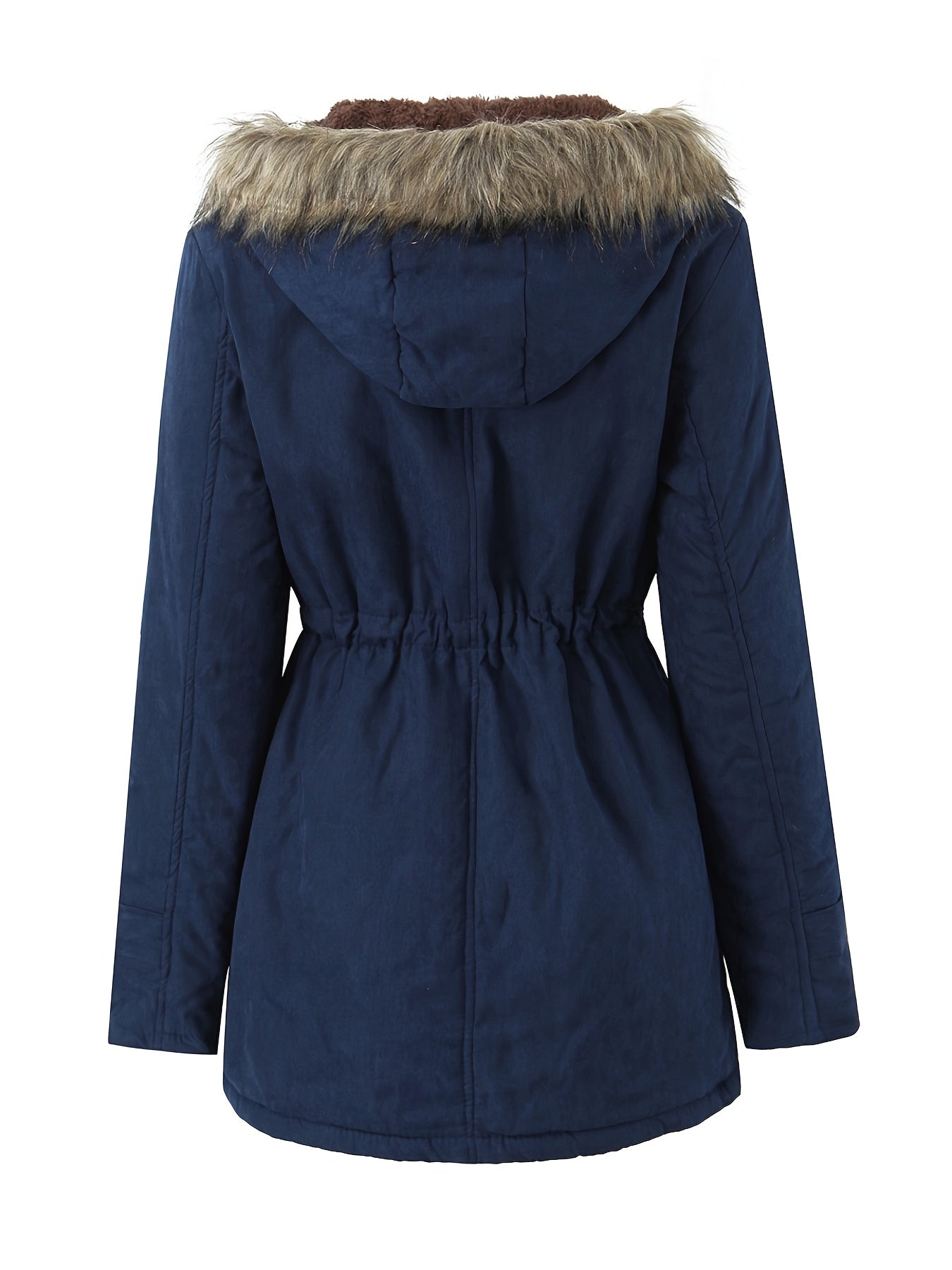 Women heavy duty hooded winter coat