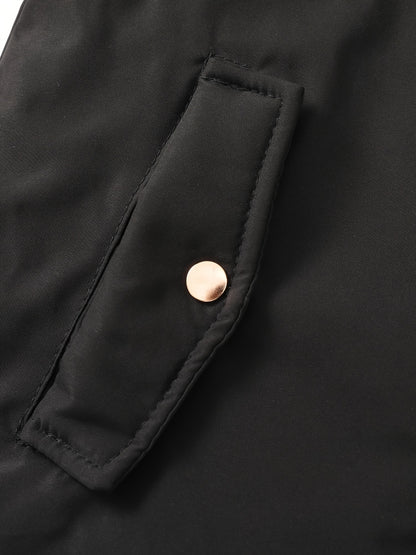 Women's Hooded Fleece | Mid-Long Windproof Coat