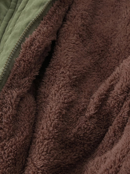 Women heavy duty hooded winter coat