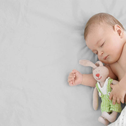 10x Spacesaver Cot Fitted Sheet 100% Cotton 100x52cm