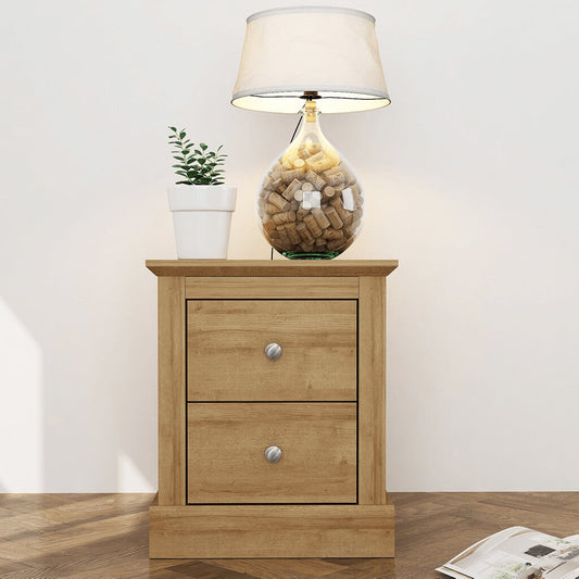 Devon White Bedside Cabinet