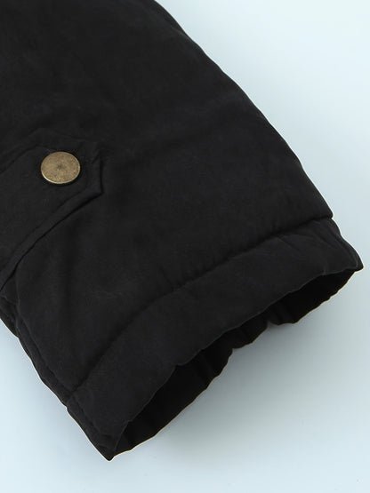 Women heavy duty hooded winter coat