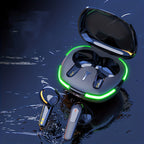LIT-Sound TWS Earbuds: LED Gaming Earphones with Touch Control for Sports
