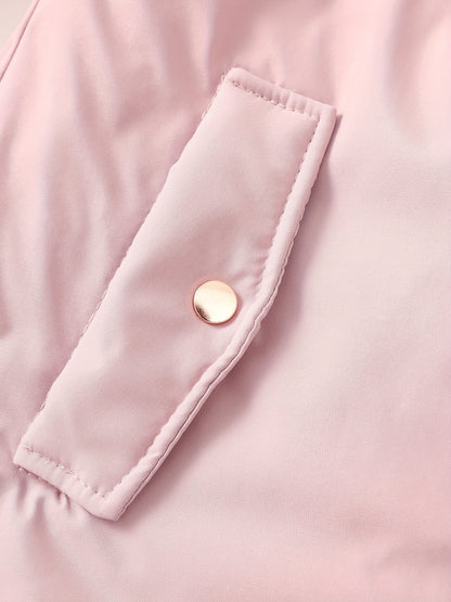 Women's Hooded Fleece | Mid-Long Windproof Coat