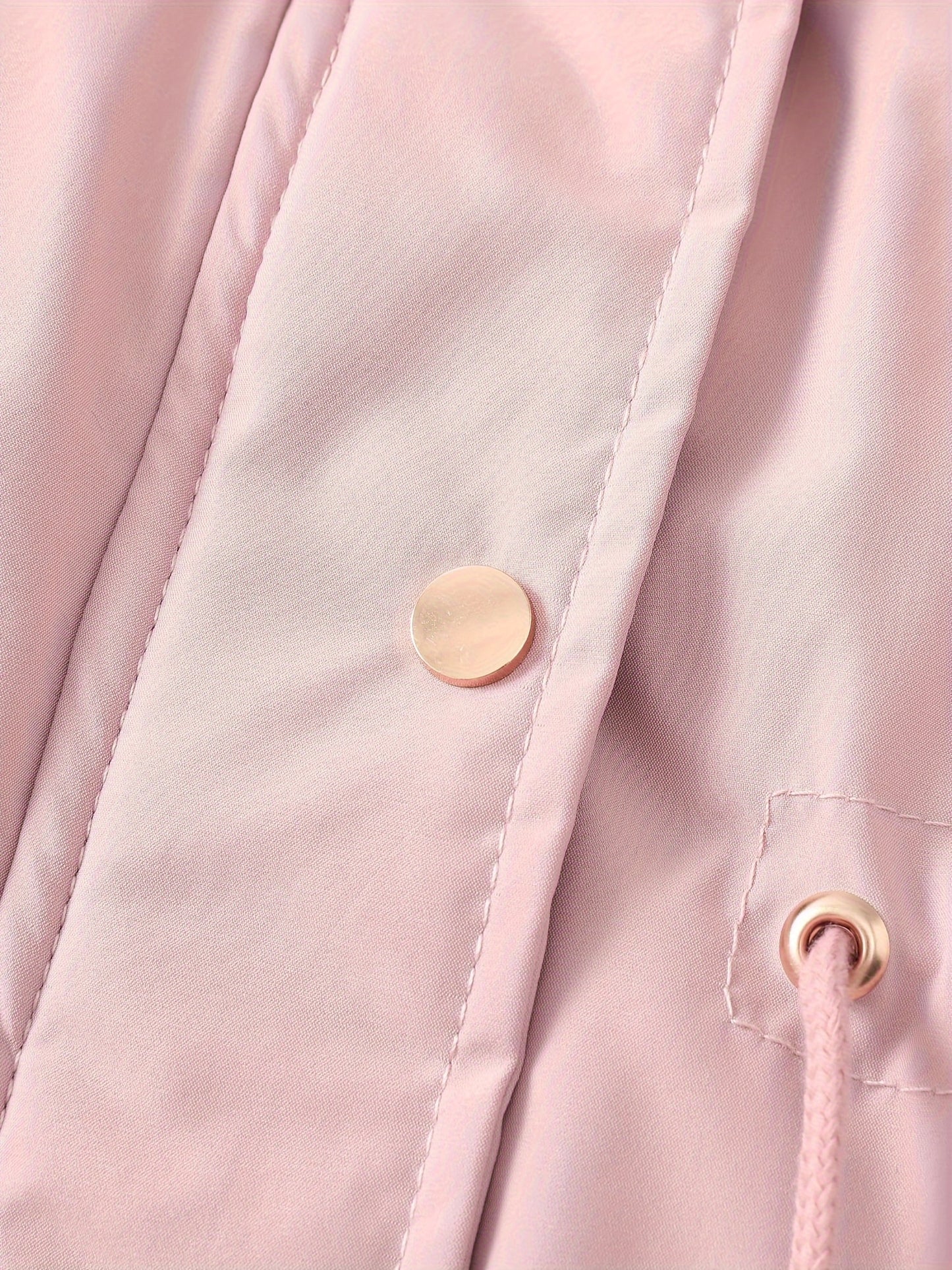 Women's Hooded Fleece | Mid-Long Windproof Coat