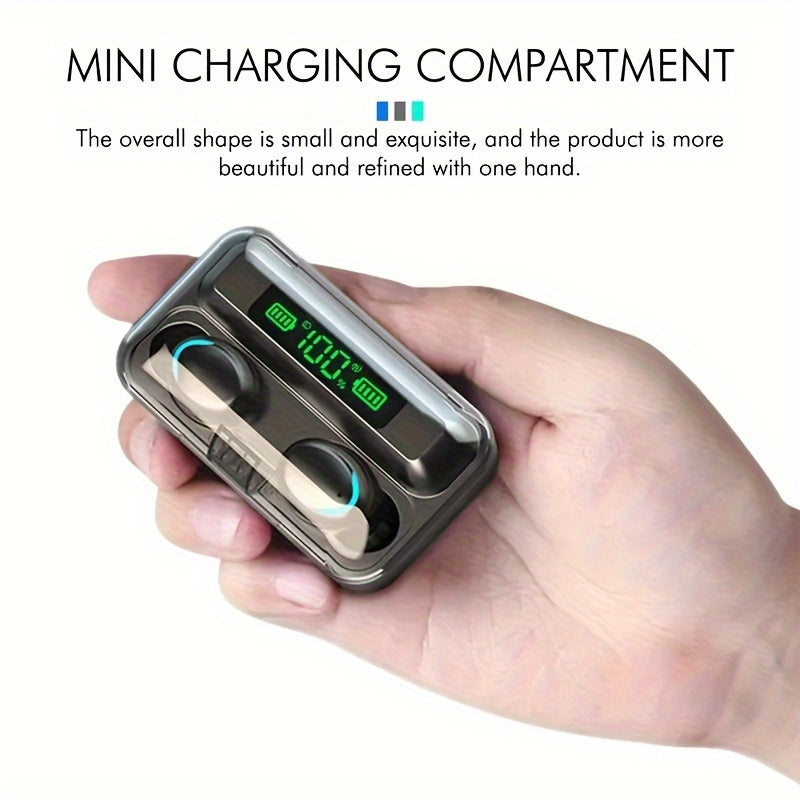 F9 Wireless Earbuds: Hi-Fi Sound for iPhone & Android