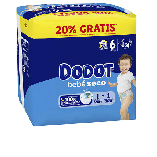 DODOT STAGES size 6 diapers 13-18 kg 66 units-0